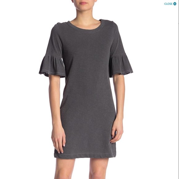 Splendid - Ruffle Sleeve Dress - Picture 1 of 2